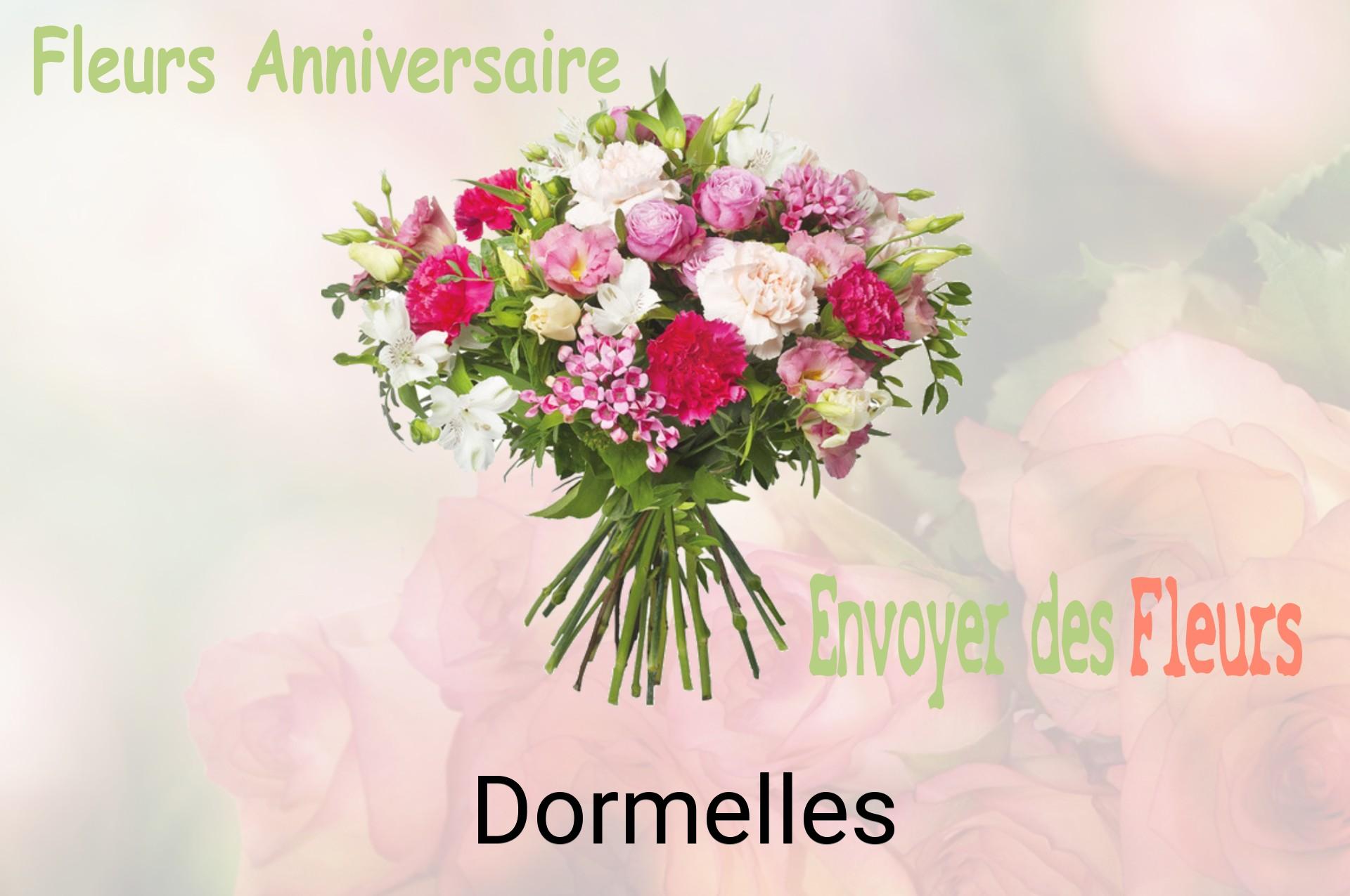 Bouquet de fleurs d’anniversaire livré à Dormelles